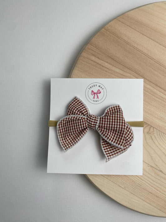 Brown Gingham