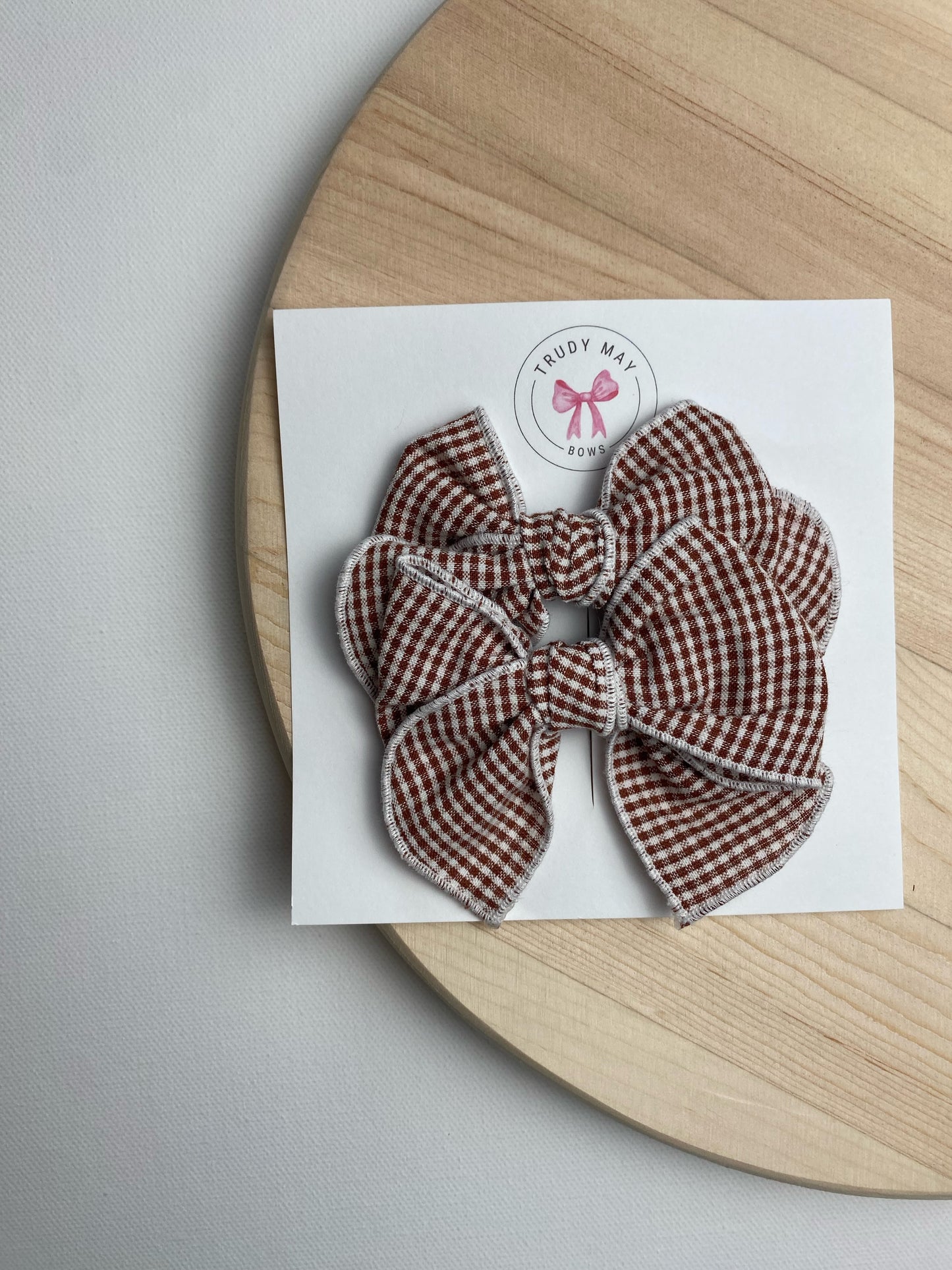 Brown Gingham